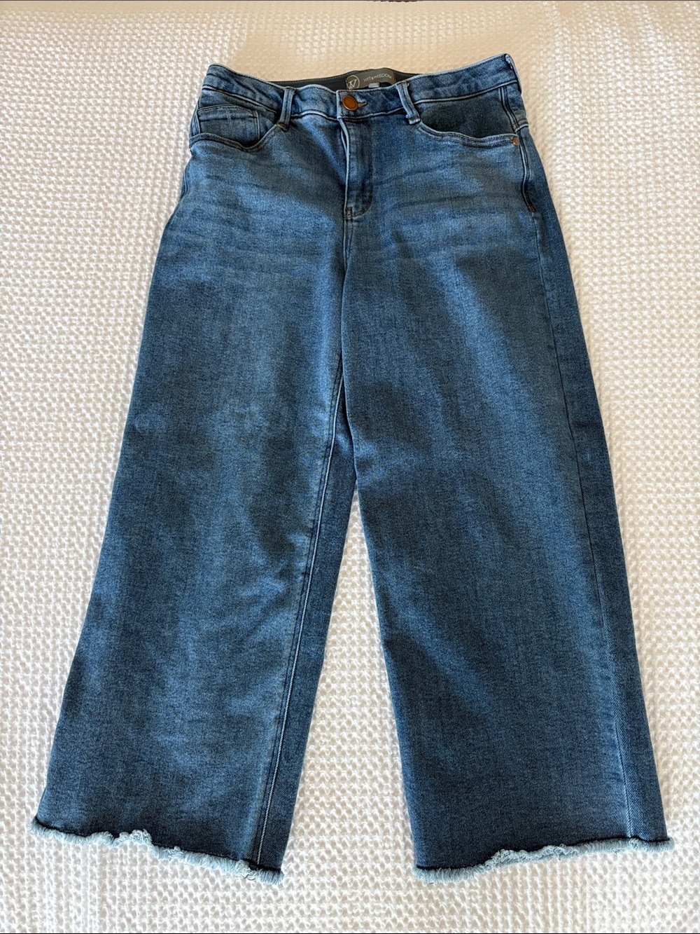 Wit & Wisdom High-Rise Wide Leg Jeans